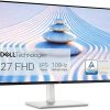 Amazon:$119.99 ($179.99)Dell S2725HS 27 Inch Monitor, FHD (1920x1080) Display, 100Hz Refresh Rate, 1500:1 Contrast Ratio, TÜV Rheinland Eye Comfort 4 Star, Integrated 2x5W Speaker, Height/Tilt/Swivel/Pivot- Ash White Color