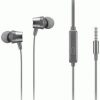 Amazon : $3.99 ($9.99) Lenovo - 110 Analog in-Ear Headphones - in-Line Microphone - 3.5mm Connectivity - Play & Pause Button - 3 Sizes of Ear Tips Included,Grey