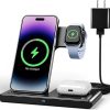 Amazon:$12.49 ($27.99)Wireless Charger iPhone Charging Station: 3 in 1 Charger Stand Multiple Devices for Apple - iPhone 16 15 14 Pro Max 13 12 11 - Watch 10 9 8 7 6 5 4 3 2 SE and Ultra Series - Airpods 4 3 2 Pro