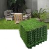 Amazon:$24.42 ($48.85)Reliancer 9PCS Artificial Grass Turf Interlocking Grass Tile Lawn Rug for Dogs Puppy Potty Pads Pet Synthetic Square Grass Carpet Golf Mat Outdoor Landscaping Indoor Flooring Decor 12''x12''