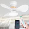 Amazon:$23.99 ($69.99)Ceiling Fans with Lights and Remote, 24'' Low Profile Flush Mount Ceiling Fan, 6 Speeds, 3500K-6500K Dimmable LED Light, Modern Ceiling Fans with Lights for Bedroom Porch Patio