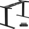 Amazon : $189.99 ($299.99) TOPSKY Dual Motor Electric Adjustable Standing Computer Desk for Home and Office (Black Frame only)
