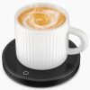 Amazon :$13.74 ($24.99)GLSY Coffee Cup Warmer, Mug Warmer for Desk, Electric Cup Beverage Warmer Plate with 2 Temperature Settings for Tea, Water, Cocoa, Milk, Auto Power Off (Round Black)