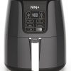 Amazon:$79.94 ($129.99)Ninja Air Fryer, Roast, Bake, Air Fry, Roast, Broil, Reheats, & Dehydrates, 4-in-1, Fries, Frozen Food, Veggies, and Juicy Meat, Less Oil, Easy Meals, Healthy Meals, Compact, 4 QT, Grey, AF101