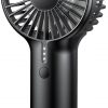Amazon : $4.99 ($15.99)  TriPole Handheld Fan Mini Portable Hand Held Fan Rechargeable Battery Powered Fan with Power Bank Personal fan for Makeup Travel, Powerful 3 Speeds Wind, 4000mAh, Black