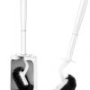 Amazon: $7.98 ($16.99) Toilet Bowl Brush Holder Set: Curved Design with Holder for Deep Cleaning