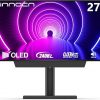 Amazon:$429.99 ($549.99)INNOCN 27'' OLED Gaming Monitor 2K QHD 2560 x 1440p 240Hz 0.03ms HDMI DP USB Type C Connectivity, Built-in Stereo Speakers, Height Adjustable Stand, Black, 27A1S