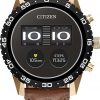 Amazon:$122.50 ($395.00)Citizen CZ Smart PQ2 44MM Sport Smartwatch with YouQ App with IBM Watson® AI and NASA research, Wear OS by Google, HR, GPS, Fitness Tracker, Amazon Alexa™, iPhone Android Compatible, IPX6 Rating