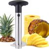 Amazon: $4.99 ($6.29) Pineapple Corer Slicer Stainless Steel Fruit Pineapple Peeler Cutter for Easy Core