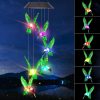 Amazon: $8.99 ($9.99) Hummingbird Wind Chimes Solar,Solar Hummingbird Changing Colors Wind Chimes
