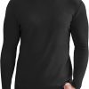 Amazon : $6.99 ($19.99) Ekouaer Mens Long Sleeve Shirts Crew Neck Fleece Thermal Undershirts Midweight Sweatshirts Soft Base Layer Pullover Tee Tops