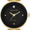 Amazon : $21.55 ($31.55) Anne Klein Women's Genuine Diamond Dial Bangle Watch Black/Gold