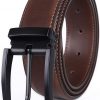 Amazon : $5.60 ($14.75)  Men's Dress Belt Black Leather Belts for Jeans