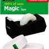 Amazon:  $12.98 ($24.49) Branded Magic Tape, 6 Rolls with Dispenser, Numerous Applications