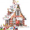 Amazon : $71.20 ($89.00)  Christmas Gingerbread House Kit Building Block Set Toys, ​with Led Light, Christmas Tree, for Advent Calendar 2024 (1620 PCS)