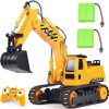 Amazon : $39.99 ($62.99) DOUBLE E Remote Control Excavator Toy 2 Batteries RC Excavators Sandbox Digger Hydraulic Construction Toys Vehicles Birthday Gift for Boys Kids 3-14 Years