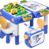 Amazon: $49.49 ($89.99) Toddler Table and Chair Set, Water/Sand Sensory Rideable Building Block Kids Table and Chairs