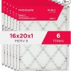 Amazon : $32.49 ($49.99) Frigidaire PureAir® 16x20x1 MERV 8 Allergen Electrostatic Pleated Air Conditioner HVAC AC Furnace Filters - 6 Pack