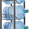 Amazon:  $17.49 ($34.99) 3-Tier Water Jug Rack, 5 Gallon Detachable Water Bottle Holder for Kitchen, Office, Home