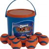 Amazon : $20.49 ($39.99)  Chuckit! Ultra Ball Dog Toy with Chuckit! Cleaning Bucket Bundle - Bouncy Fetch Pet Toys For Dogs 20-60 lbs - Floats in Water - Durable Rubber - Size Medium - 2.5-inch Diameter - 8-Pack of Balls