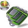 Amazon:  $12.99 ($25.99) 3 Set of Collapsible Colander, KEKIMO Square Silicone Kitchen Strainer