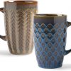 Amazon: $11.99 ($35.99) 21 OZ Coffee Mugs Set of 2, Large Ceramic Coffee Mugs, Modern