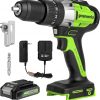 Amazon :$59.98 ($119.99)Greenworks 24V Brushless 1/2'' Cordless Impact Wrench (3 Speed / 300 ft.-lbs. / LED Light), 2.0Ah Battery and Charger Included