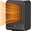 Amazon: $15.99 ($39.99) Space Heater, Portable Electric Heaters with Thermostat, 1500W PTC Fast Heating Ceramic Room Small Heater