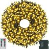 Amazon:  $12.99 ($23.98) Christmas Lights 105ft 300LED Battery String Lights for Indoor Outdoor