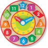 Amazon : $7.50 ($17.99) Melissa & Doug Shape Sorting Clock - Wooden Educational Toy