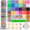 Amazon:  $4.49 ($8.99) 6100Pcs Clay Beads Bracelet Making Kit for Girls 24 Colors