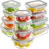 Amazon: $24.99 ($59.99) 12 Sets Glass Food Storage Containers with Lids, Glass Meal Prep Containers