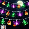 Amazon: $7.99 ($15.99) Halloween Lights Battery Operated – 14.76FT 30 LED 3D Pumpkin Bat Spider