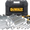 Amazon : $131.15 ($183.00)    DEWALT Mechanics Tool Set, 1/4'' & 3/8'' & 1/2'' Drive, SAE/Metric, 205-piece (DWMT81534)