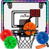 Amazon: $18.99 ($39.99) Mini Basketball Hoop Indoor for Kids, Basketball Hoop Set w/ Scoreboard