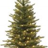 Amazon:$57.59 ($99.99)National Tree Company Pre-Lit 'Feel Real' Artificial Mini Christmas Tree, Green, Nordic Spruce, White Lights, Includes Burlap Bag Base, 3 Feet