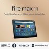 Amazon:$139.99 ($229.99)Amazon Fire Max 11 tablet (newest model) vivid 11'' display, all-in-one for streaming, reading, and gaming, 14-hour battery life, optional stylus and keyboard, 64 GB, Gray