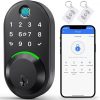 Amazon:$35.99 ($89.99)Keypad Smart Deadbolt Door Lock,Keyless Entry Door Lock,Fingerprint Door Lock for Front Door,Electronic Door Lock with Code,Digital Deadbolt with App Control