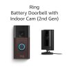 Amazon :$79.99 ($139.99)Ring Battery Doorbell with Ring Indoor Cam 2nd Gen (Black)