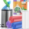 Amazon:$3.99 ($9.99)Small Trash Bags 4 Gallon Bathroom Garbage Bags - 100 Count, 4 Colors, Clear Unscented Plastic Mini Trash Bags for Kitchen, Waste Baskets, Office, Bedroom and Car - Bulk Little Garbage Can Liners