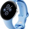 Amazon:$172.38 ($249.99)Google Pixel Watch 2 (Previous Model) with the Best of Fitbit - Heart Rate Tracking, Stress Management, Safety Features - Android Smartwatch - Polished Silver Aluminum Case - Bay Active Band - Wi-Fi
