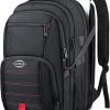 Amazon:$22.79 ($49.99)Travel Backpack, Extra Large Backpack, 50L Laptop Backpack for Men, Big Backpack TSA Approved Business Work Backpack Fits 17 Inch Laptops