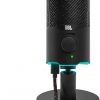 Amazon :$39.95 ($99.95)JBL Quantum Stream: Dual pattern premium USB Microphone for Streaming, Recording and Gaming, Voice monitoring with easy volume control, Universal mounting (Black)
