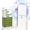 Amazon : $5.91 ($15.99)  Flying Insect Trap Indoor - Fly Trap, Gnat Trap, Fruit Flies Trap Includes Refills for House Flies, Gnats, Fruit Flies,and Moths,Cover up to 600 ft², White, 1 Trap