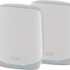 Amazon : $229.99 ($349.99)   NETGEAR Orbi Whole Home Tri-Band Mesh WiFi 6 System (RBK752P) – Router with 1 Satellite Extender - Coverage up to 5,000 sq. ft. - 75 Devices - AX5200 802.11ax (Up to 5.2Gbps)