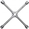 Amazon : $11.95 ($17.95)  Edward Tools Harden Lug Nut Wrench -14'' 4 Way Tire Iron for Tire Changing - Heavy Duty Forged Carbon Steel - Extra Leverage Steel Cross Wrench - Fits SAE/Metric - Steel Reinforced Sleeve Weld