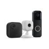 Amazon : $89.97 ($199.97)  Blink Whole Home Bundle – Outdoor 4 camera, Mini 2 camera (white), Video Doorbell system (black) | HD video, motion detection, Works with Alexa