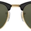 Amazon : $113.77 ($180.00)  Ray-Ban RB3016 Clubmaster Square Sunglasses