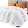 Amazon:$18.98 ($46.99)Bedsure Comforter Duvet Insert - Quilted Comforters Queen Size, All Season Duvet, Down Alternative Bedding Comforter with Tabs(White,Queen 88''x88'')