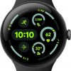 Amazon : $329.99 ($399.99)  Google Pixel Watch 3 (45mm) - Android Smartwatch with Heart Rate Tracking, Advanced Running from Fitbit, Fitness Insights, 24-Hour Battery - Matte Black Aluminum Case - Obsidian Band - Wi-Fi
